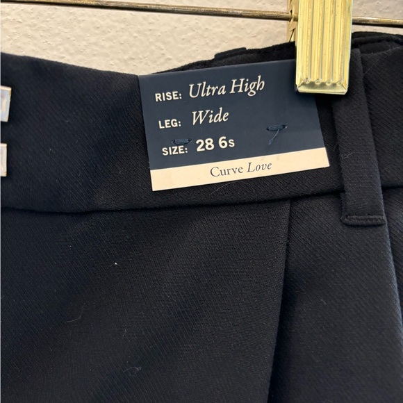 Abercrombie & Fitch Sloane Tailored Pant NWT Size 28/6 Short Curve Love - Picture 6 of 7